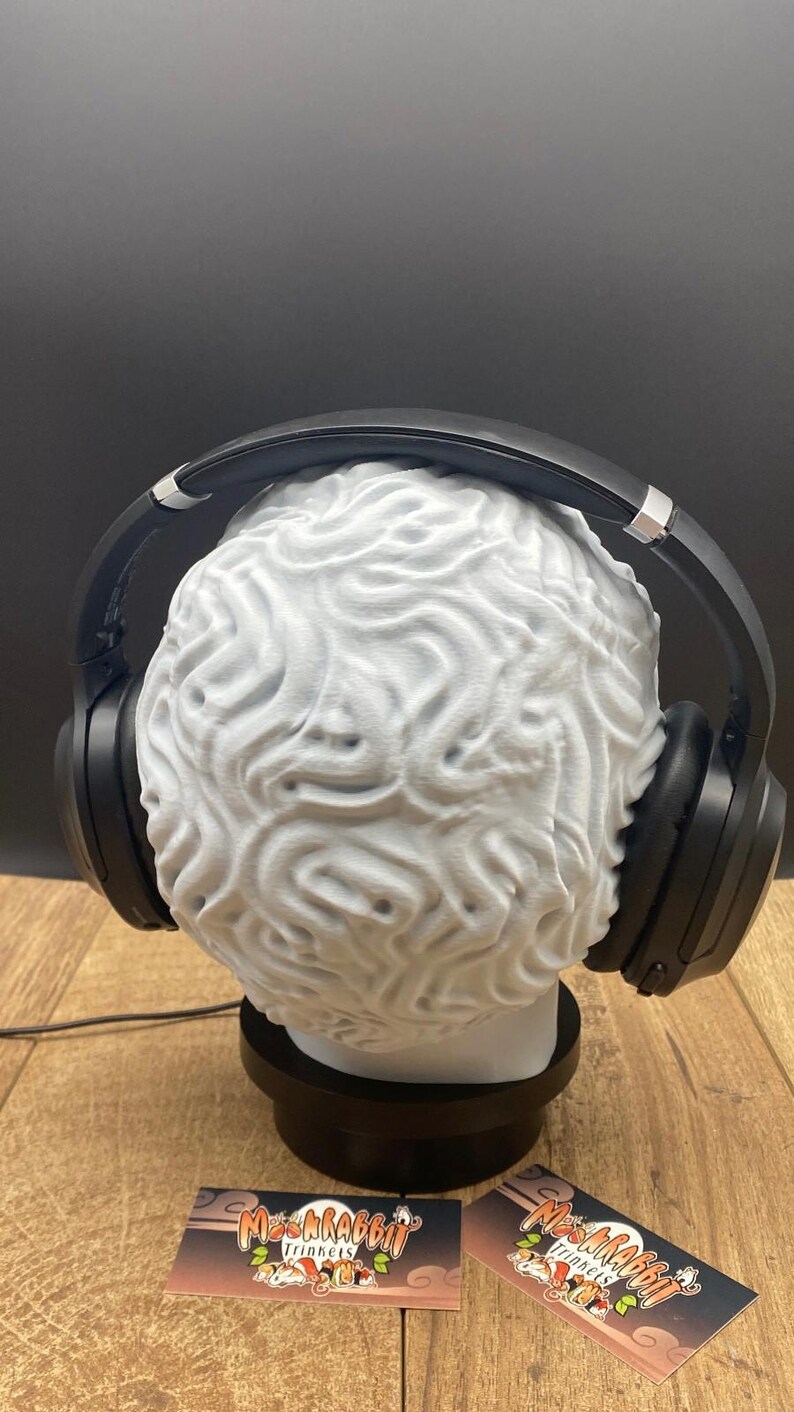 Buste Johnny Hallyday Support Casque Audio Buste Johnny Hallyday Support Casque Audio