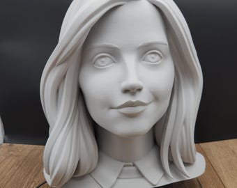 Soporte para auriculares Jenna Coleman, soporte para auriculares Space Doctor, regalo para él, decoración para sala de juegos, decoración para escritorio de oficina, accesorio de escritorio, regalo para papá