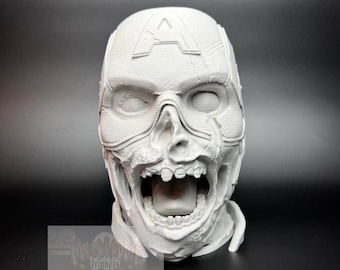 Halloween Ghoul Kopfhörer Ständer: Comic Held Kopfhörer Halter - Geschenk für Ihn - Geschenkidee Geburtstag - Geschenk für Gamer - Geschenk Papa - Büro Deko