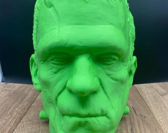 Frankenstein Headphone Holder - Horror Headset Stand - Gaming Headset Holder - Gift for Him - Gift for Dad - Office Desk Decor - Gaming Room