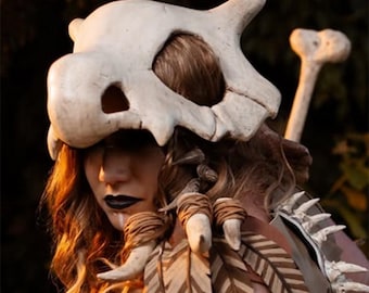 Wearable Cubone Skull Helmet - Halloween Cosplay Prop - Anime Cosplay Gift - Gift for Him -  Gift for Dad - Gift for Gamer - Birthday Gift