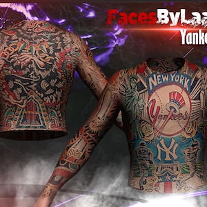 Yankee&#39;s Tattoo | Fivem | GTA | Torso | Ped | Mods