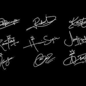 Individuelles Signaturdesign | Handschriftliches Signaturlogo | Echter Handschriftstil | Personalisierte Signatur | Kalligraphie-Signatur | Signatur