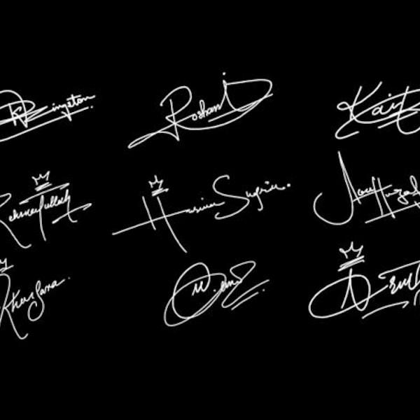 Signature Sort Signature Logo - Etsy