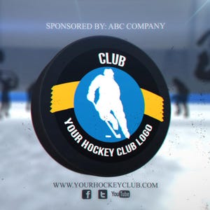 Hockey logo opener | logo intro | logo animation | 3d logo animation | Animated logo | Video intro | Logo | Intro | Opener