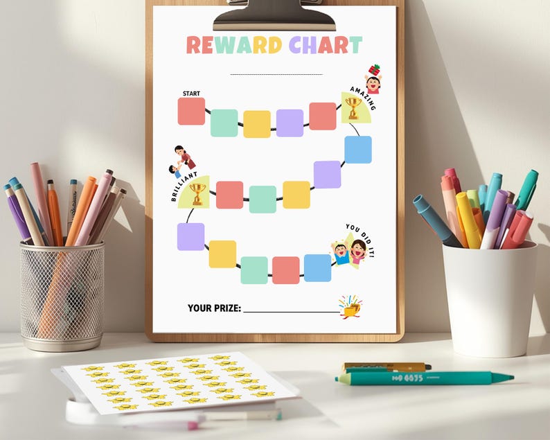 Kids ADHD Executive Functioning Printables ADHD Tools Habit Tracker ...