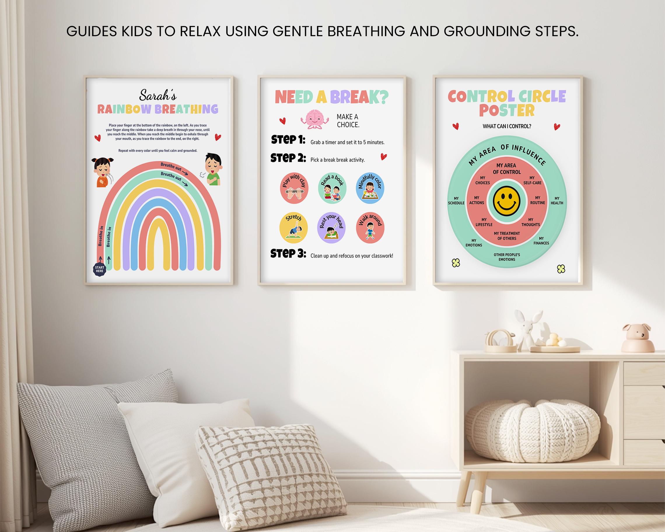 Kids ADHD Executive Functioning Printables ADHD Tools Habit Tracker ...