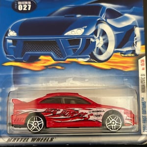 Hot Wheels 2001 First Editions Honda Civic SI No 15/36, NIB, Good