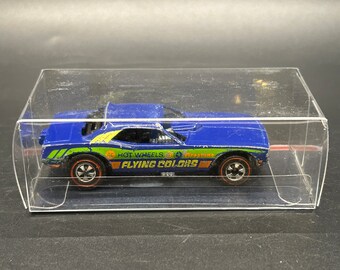 Vintage Hot Wheels Red Lines 1969 Blue Flying Colors Funny Car - Etsy