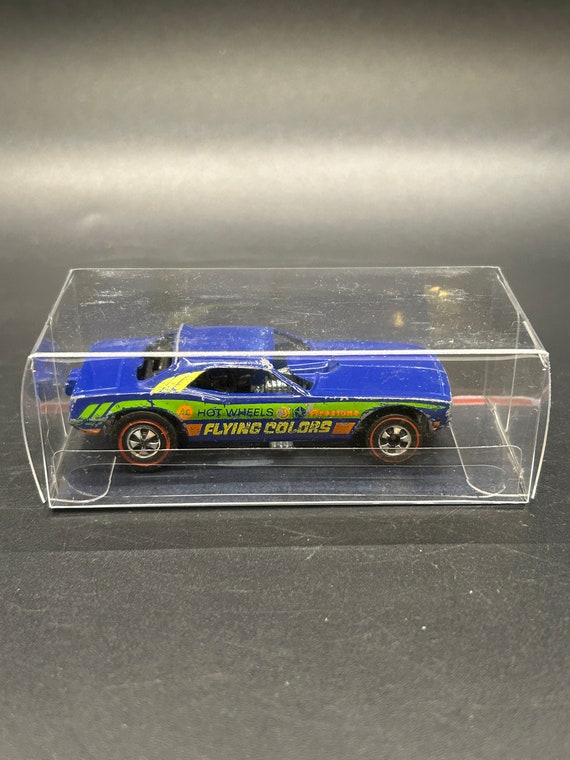 Vintage Hot Wheels Red Lines 1969 Blue Flying Colors Funny Car - Etsy