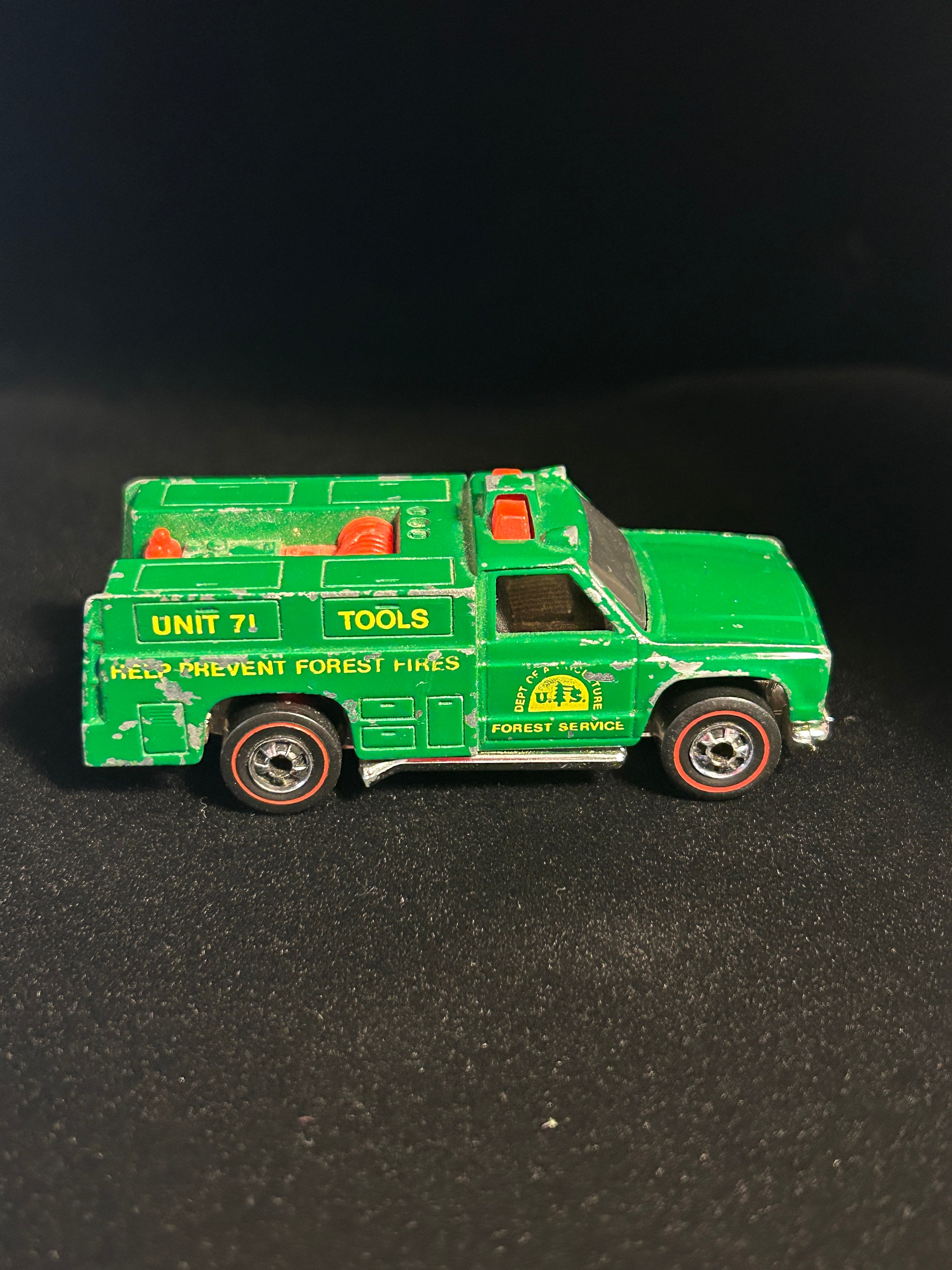 Hot Wheels Red Line Forest Service Truck 1974