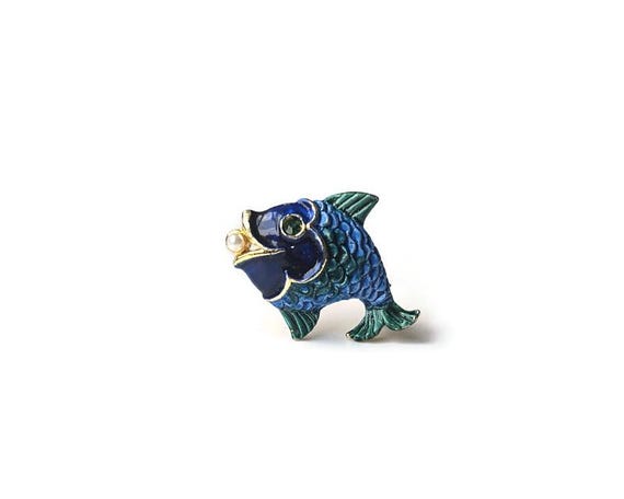 Pin's Plastique Vintage Piscataway Fishing Derby 1973/74 - New Jersey - Rare