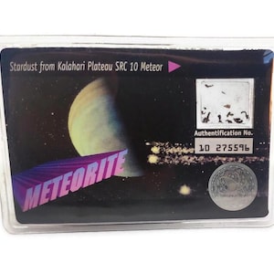 Kalahari Plateau Sternenstaub Meteor Karte SRC 10 - Ungeöffnet