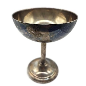 Vintage WMF Geislingen-Steige Nickel Silver Plated Pedestal Cup Goblet
