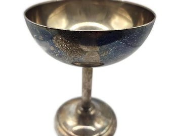 Vintage WMF Geislingen-Steige Nickel-Silber überzogene Sockel-Tasse
