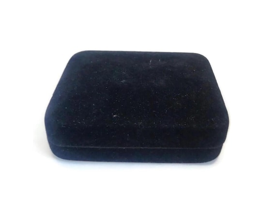 Vintage Unbranded Black Jewellery Display Gift Presentation Box