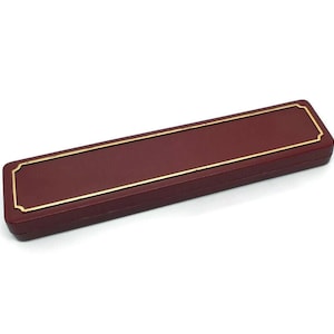 Vintage Red Unbranded Plastic Bracelet Jewellery Display Gift Presentation Box