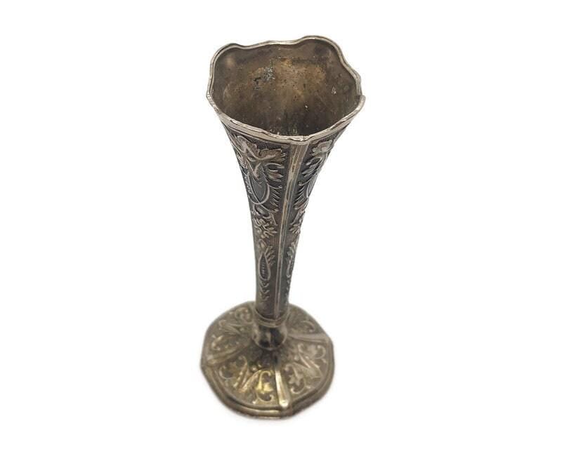 Silver plated vase - Etsy 日本