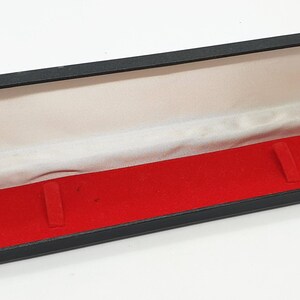Vintage Unbranded Black Necklace Display Gift Jewellery Presentation Box