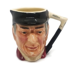 Vintage Lancaster Sandland - Tally O Huntsman 2.5&quot; Toby Jug Figurine