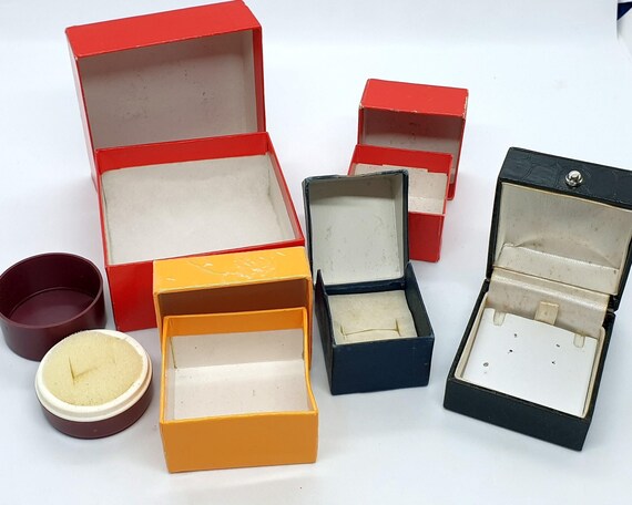 Old Job Lot of Jewellery Display Gift Presentation Boxes View 4