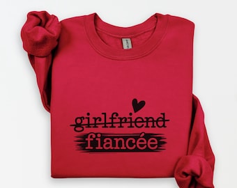 Felpa unisex "Fidanzato", maglione "Futura Sposa", maglietta "Fidanzato", maglietta "Futura Signora", maglietta "Fidanzato", maglietta "Futura Moglie", maglietta "Sposarsi"