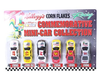 Vintage Toy Nascar Racing Car, Kellogg's Corn Flakes, Frosted