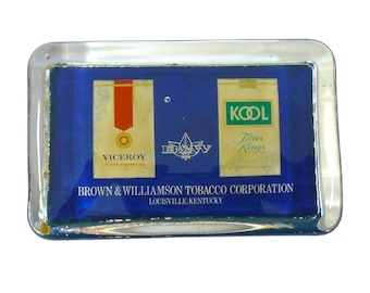 Vintage 1950s Kool Cigarettes Promotional Ashtray Penguins Milk