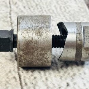Vintage Greenlee Punch Set Radio Chassis 1-1/16” FSN GM 5110-180-0915 1959 image 2
