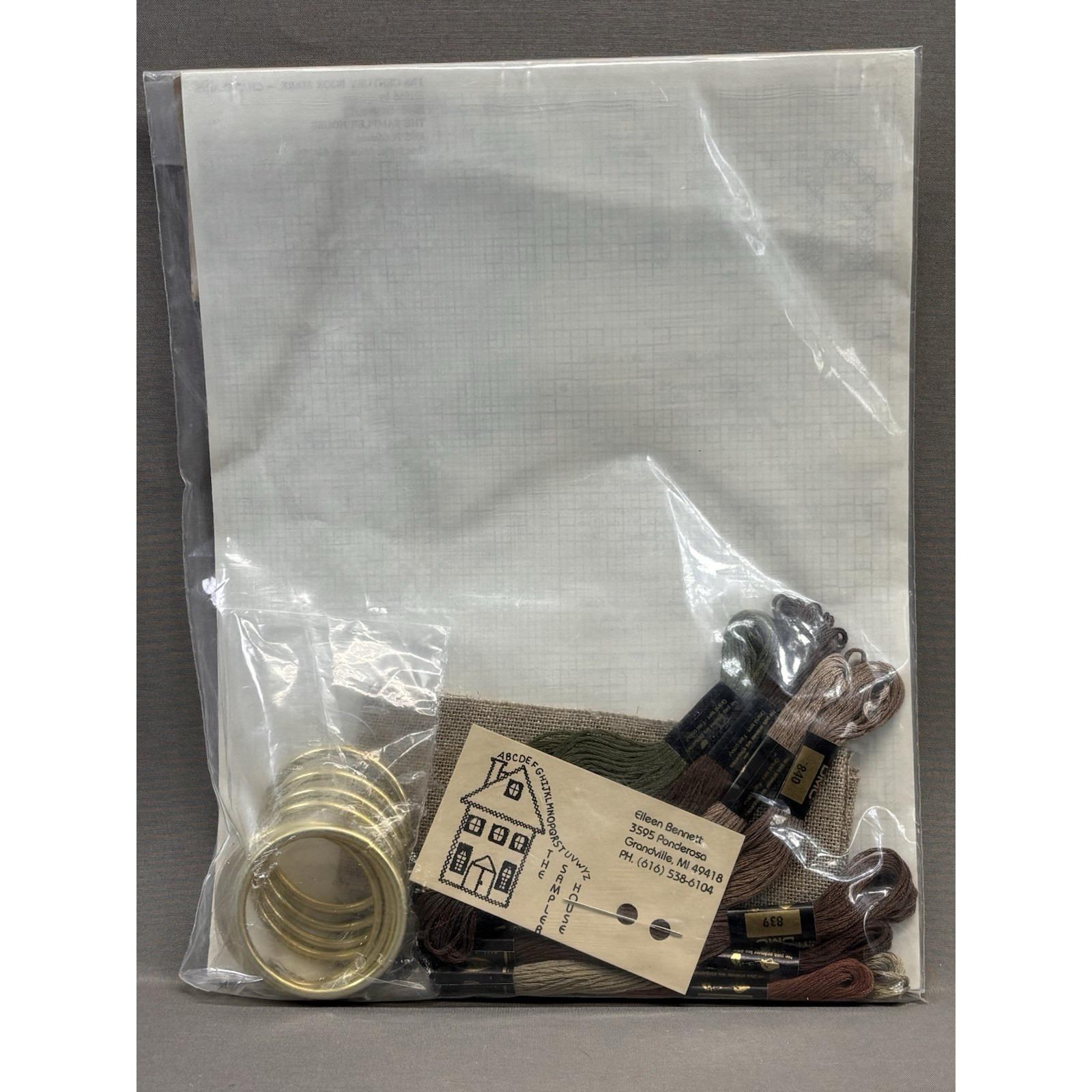 17th Century Book Mark Chatelaine Cross Stitch Kit Sealed the Sampler ...