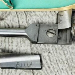 Greenlee No. 4 Expansive Bit 7/8”-3” with Box Vintage Wood Drill Tool image 2
