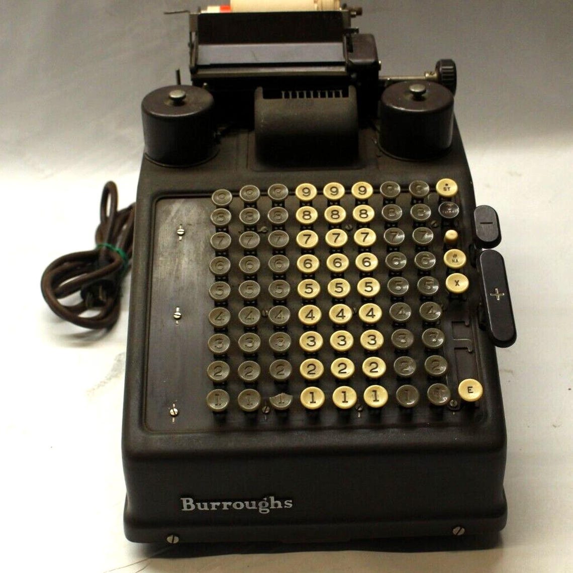 Vintage Burroughs 9 Row Adding Machine Part #44265 Year 1946 - Etsy