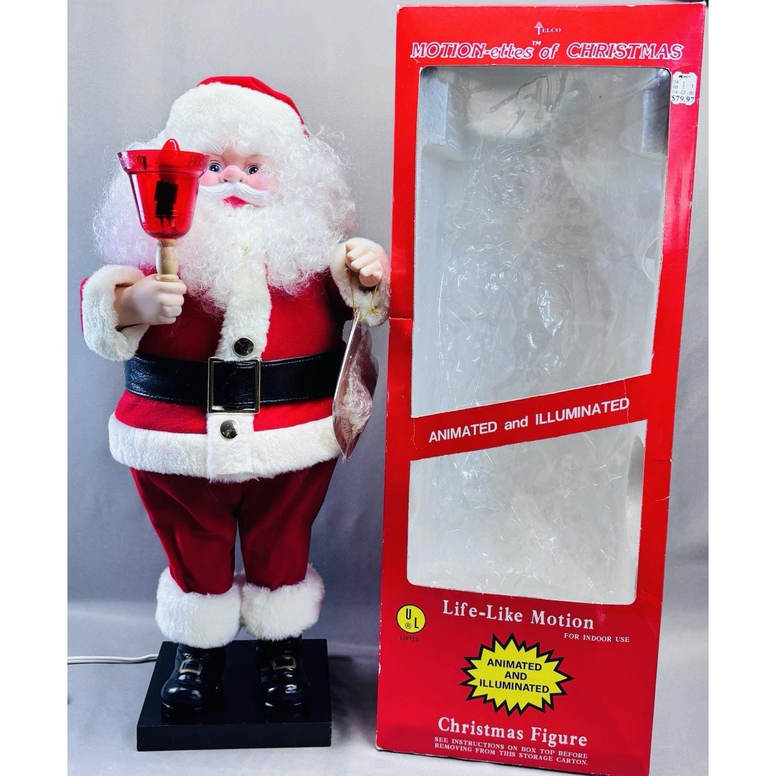 Telco Animated Santa - Etsy