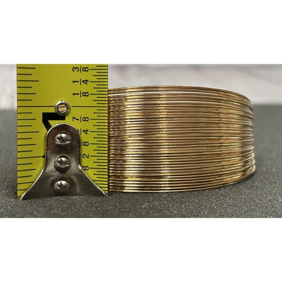 Cuff Bangle Statement Bracelet Wide Wire Minimali… - image 7