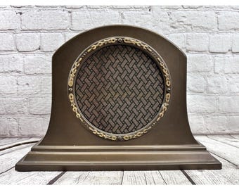 RCA Radiola 100A Loudspeaker Vintage Field Coil Speaker Metal Housing 15in