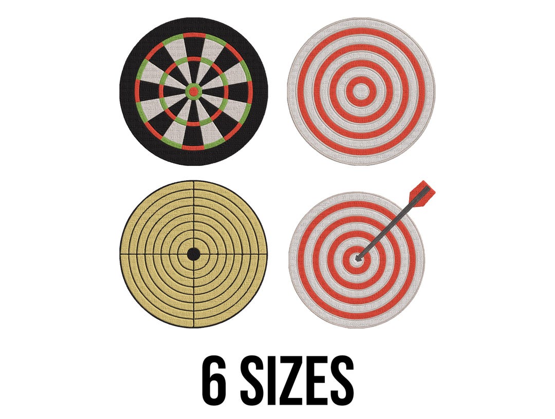Targets Bundle Embroidery Design - Target Embroidery Design - Arrow ...