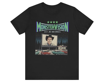 Monster Vision Autofahrt Retro T-Shirt | Joe Bob Briggs Hemd