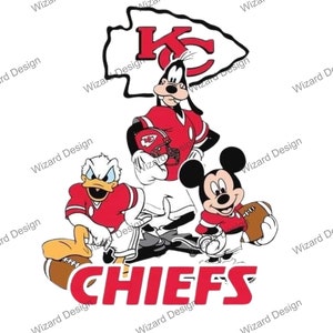 Mickey Kansas City Football png, Game Day png, Mickey Sublimation, Kansas City png Football png, Sublimation png, Digital Download