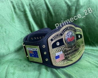 NWA Domed Globe Championship Title Belt -Limited Edition Collector's Item
