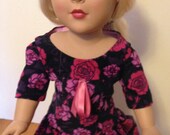 School girl dress, handmade, for 18 inch, American or Our Generation Dolls