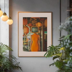 Stampa Fine Art Alta Qualità SHANGAI | Fotografia Artistica Surreale da Parete | Arte Moderna su Carta Premium | Arte per Decorazione Casa