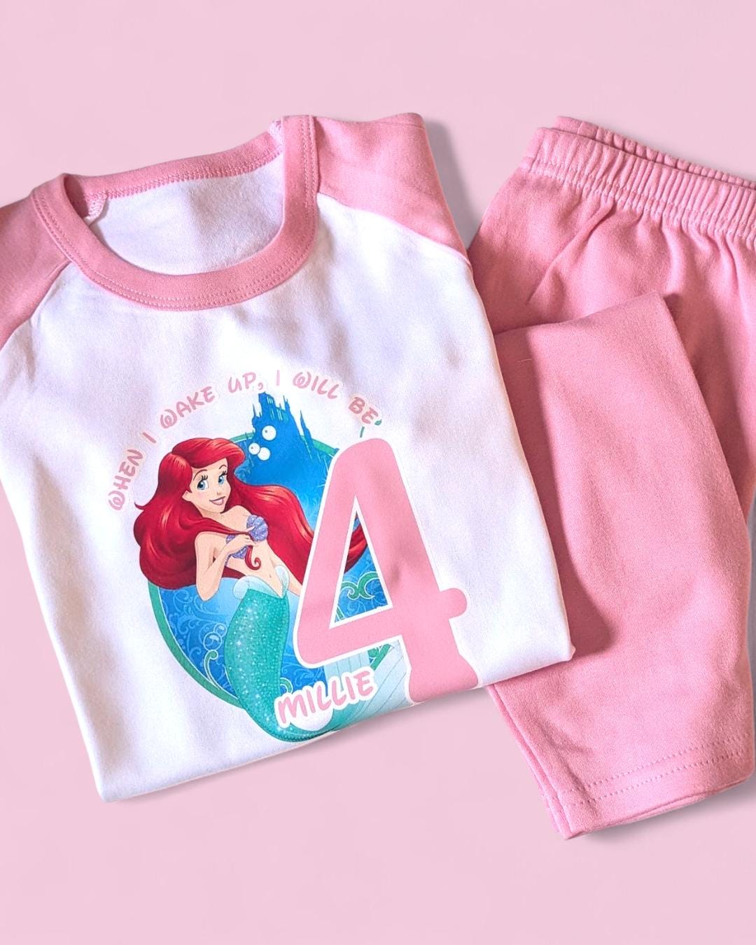 Nightwear Pyjama Ariel La Petite Sirene Pajamas Pyjama La Petite