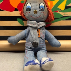 Levi Rag Doll - Etsy