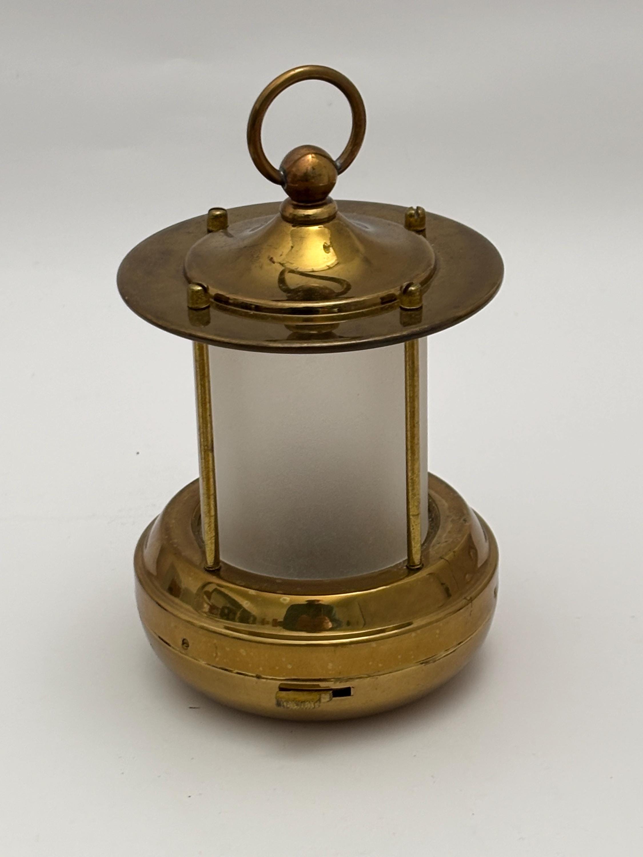 Vintage Chase Working Brass Binnacle Light