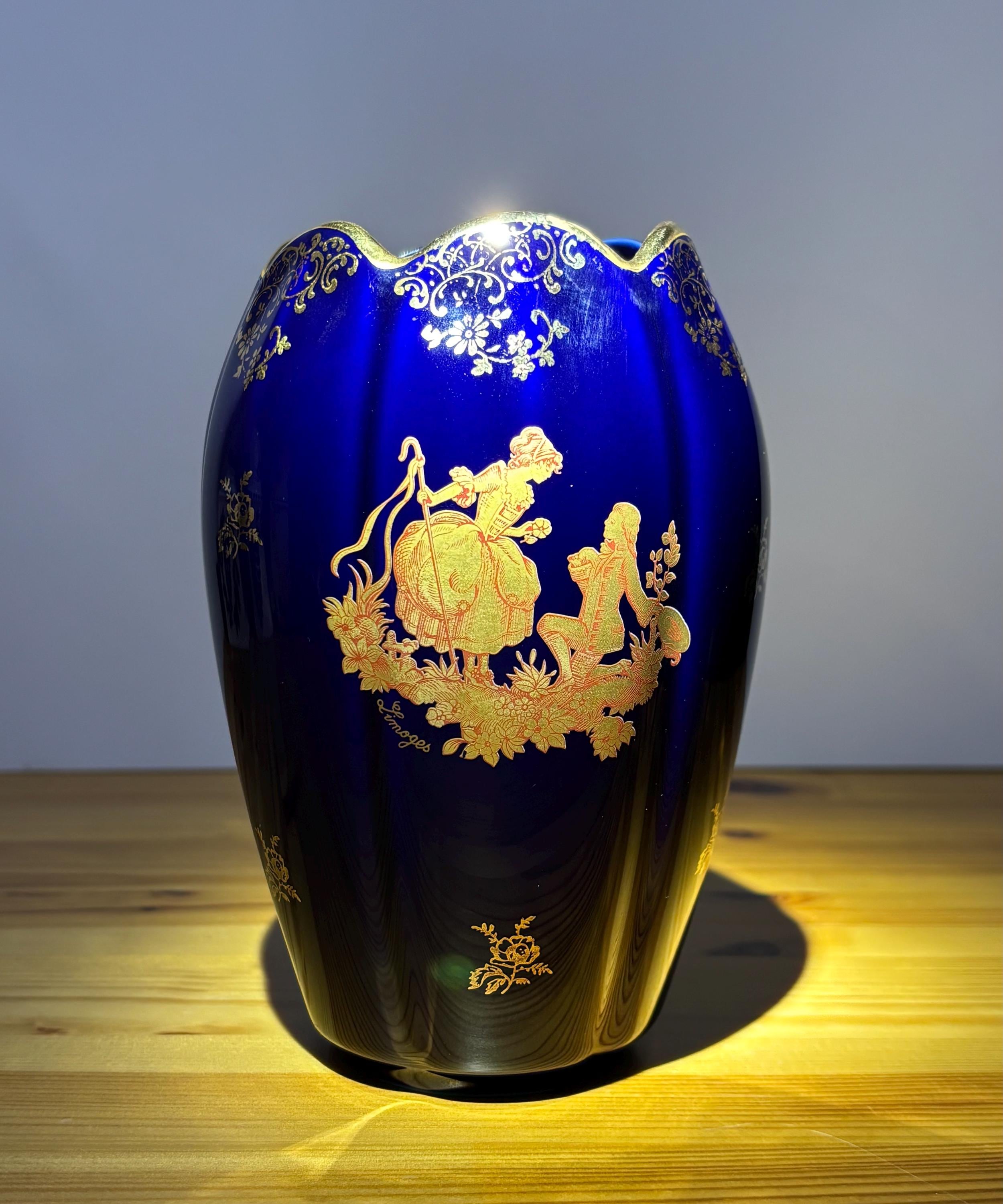 Limoges Vase - Etsy