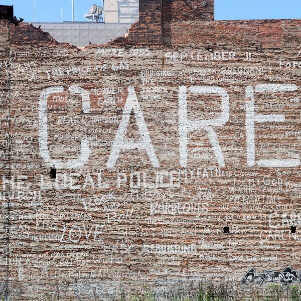 Detroit Care Wall Mural Wall Art Grand Circus Park