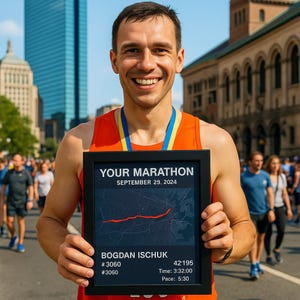 Jouw marathon, jouw kaart: gepersonaliseerd 3D-routeframe voor elke race