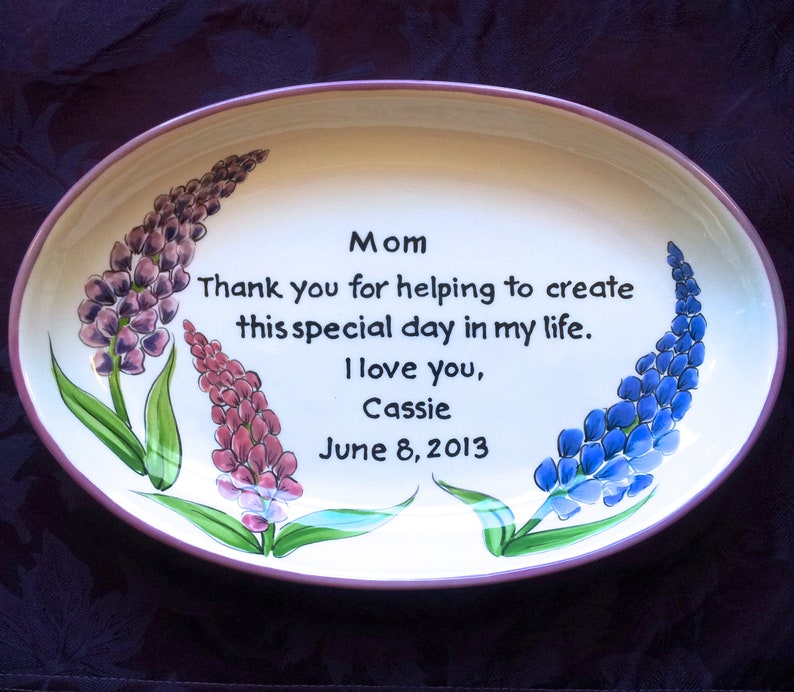 CUSTOM Thank You Gift for Mom and Dad Custom Parent Gift Etsy