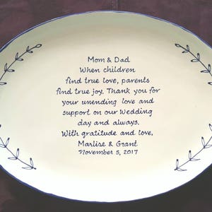 Gift for Parents CUSTOM Wedding Gift for Mom and Dad Mother - Etsy