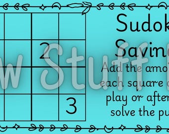 Soduko Savings Challenge